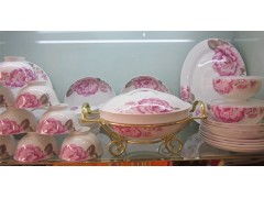 景德鎮(zhèn)日用瓷批發(fā)部,萬(wàn)業(yè)陶瓷餐具,56頭高檔餐具